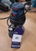 Bosch GKF600 Professional 240V hand held router (Located in Axminster, Devon)