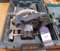 Bosch GKS 190 240V hand held saw with case (Located in Axminster, Devon)