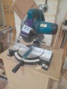 Makita MLS100 pull down mitre saw, 240V (located in Bletchley (Bucks)