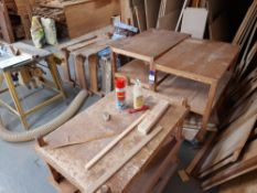 3 : Pairs of Wooden Trestles (Located in Axminster, Devon)