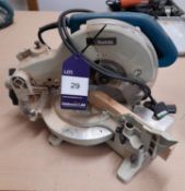 Makita LS1040 pull down saw, 240V (Located in Axminster, Devon)