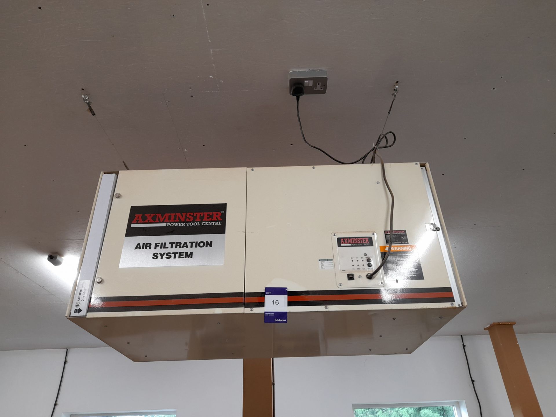 Axminster roof mounted 240V air filtration system (Located in Axminster, Devon)