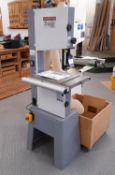 Axminster SBW 3501B 240v band Saw, Serial Number 14090149, Max Width 340mm (Located in Axminster,