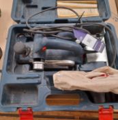 Bosch GHO Professional 26-82 hand held sander with case (Located in Axminster, Devon)