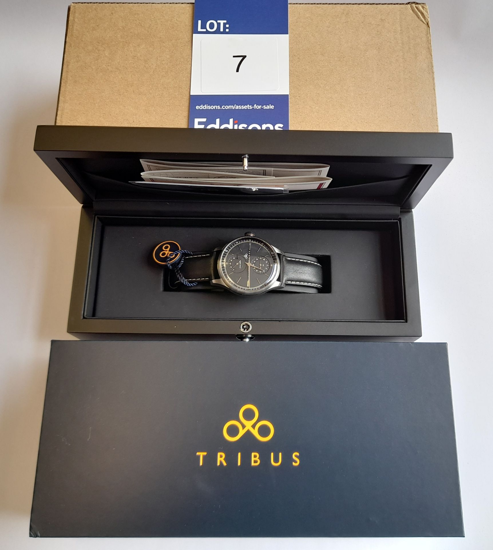 Gents Tribus TRI-03-SSTL-02-L21 Power Reserve Auto - Image 5 of 5