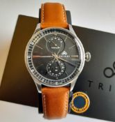 Gents Tribus TRI-03-SSTL-02-L20 Power Reserve Auto