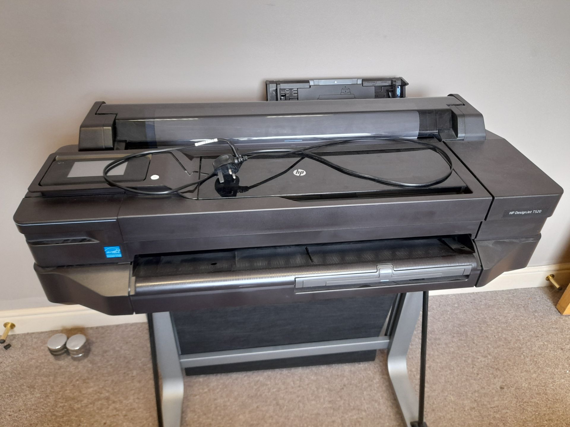 HP Designjet T520 Printer. - Image 2 of 2