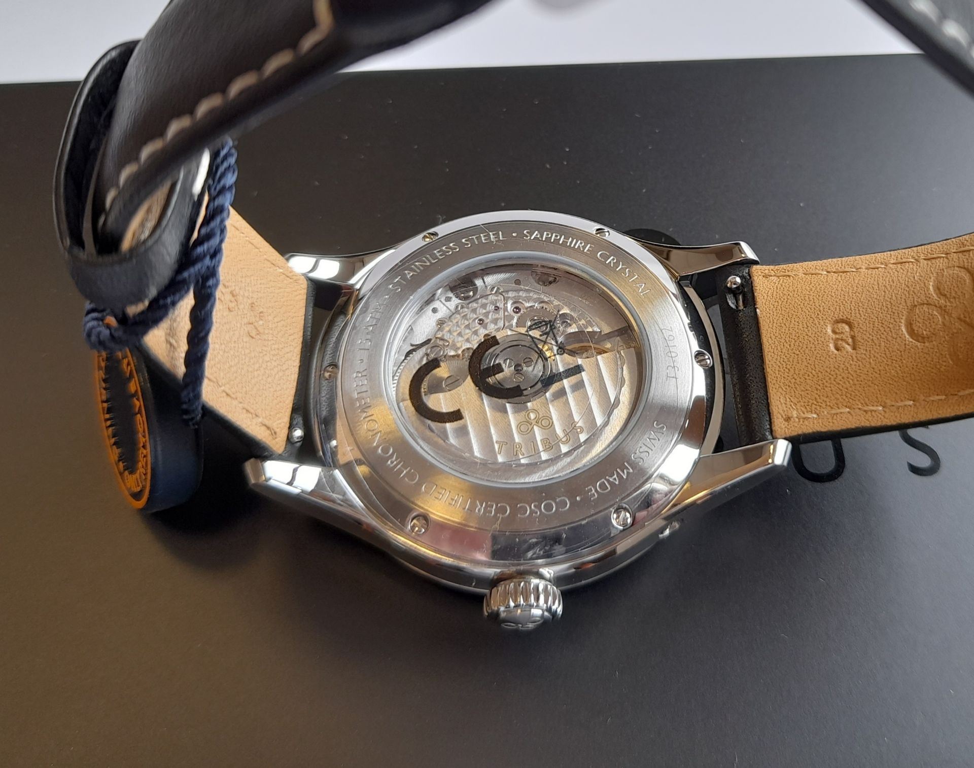 Gents Tribus TRI-03-SSTL-02-L21 Power Reserve Auto - Image 2 of 5