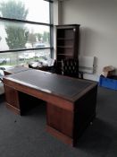 Antique Style Directors desk (Approx. 1820 x 910 x 750mm