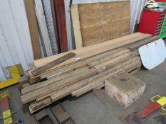 Quantity of assorted timber