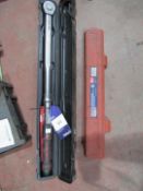 Norbar 400 Torque wrench and Sealey STW102 1/2in drive Torque Wrench Micrometre style