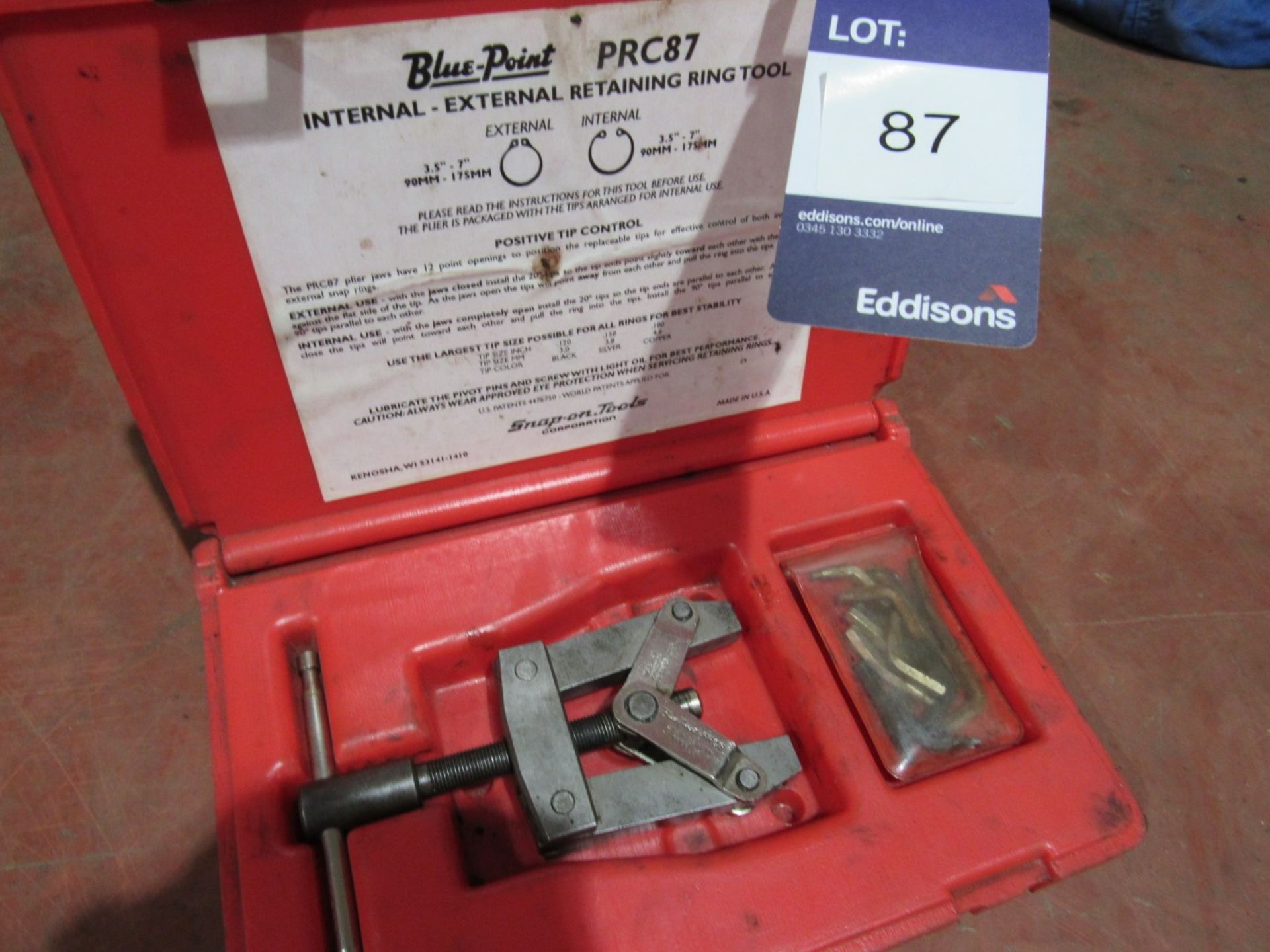 Blue Point PRC87 Internal – External retaining ring tool