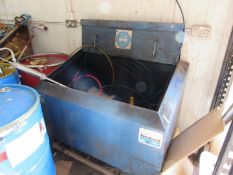 Tecalemit treadle operated degreasing tank