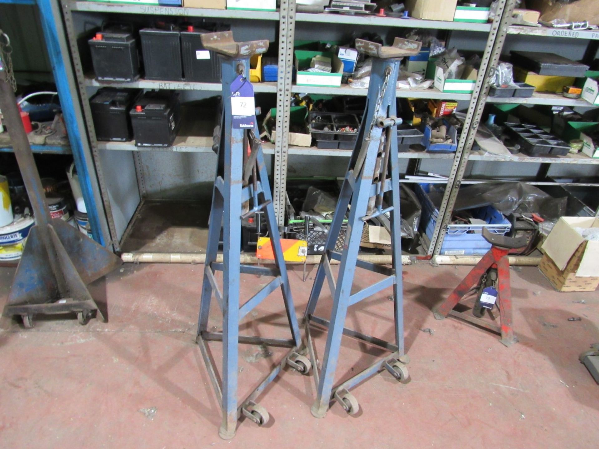 2 Axel stands - Image 2 of 2