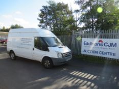 A 2010 Ford Transit 115 T350L RWD Panel Van.