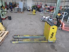 Yale MP18 Electric Powered Pedestrian Pallet Truck.