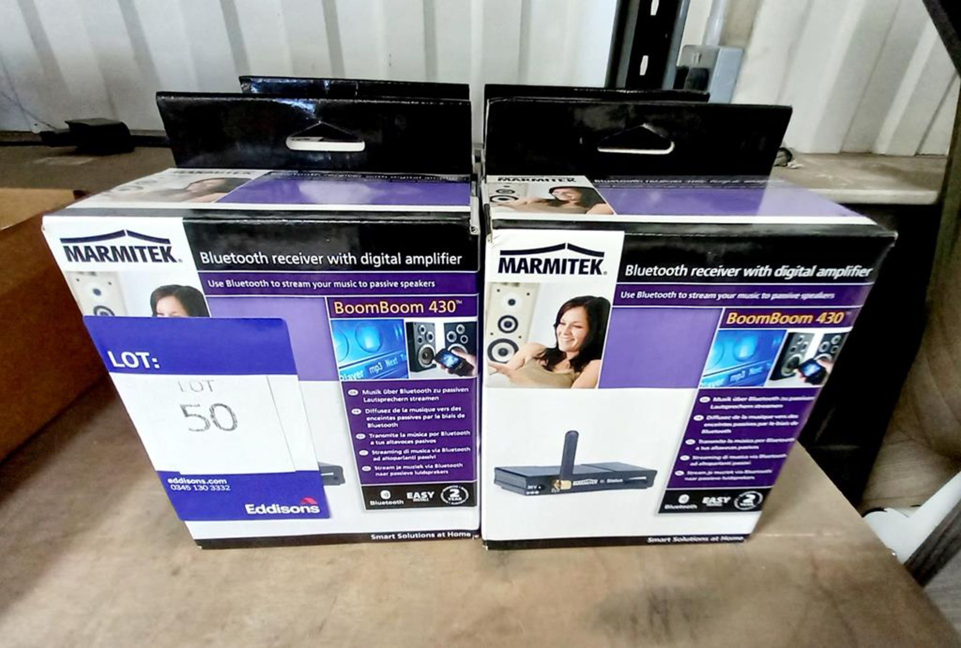 Systemline M-OW2 on wall speaker system and 4 x Marmitek Bluetooth Receivers - Image 10 of 10