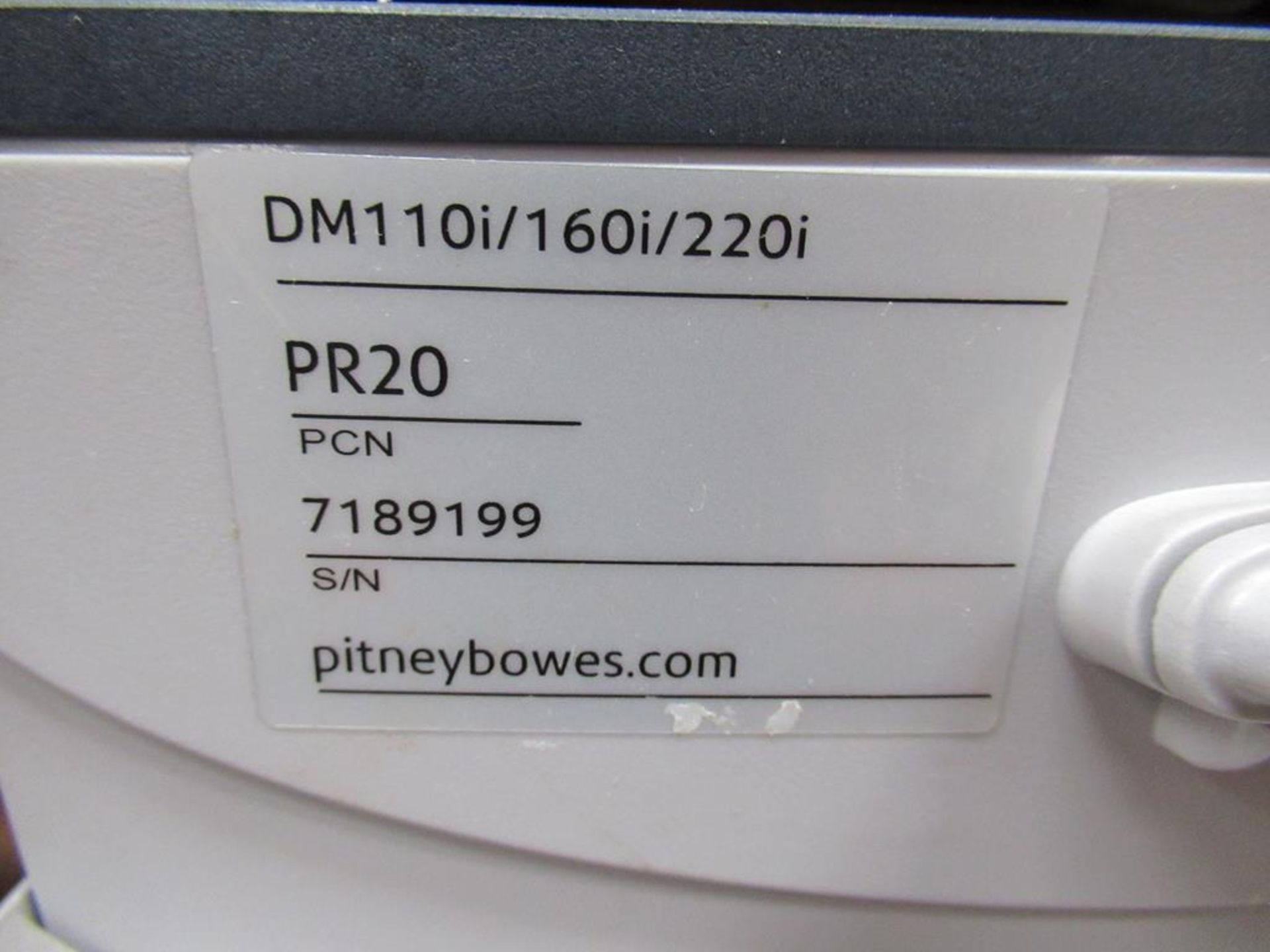 Pitney Bowes PR20 franking machine - no cable - Image 3 of 3