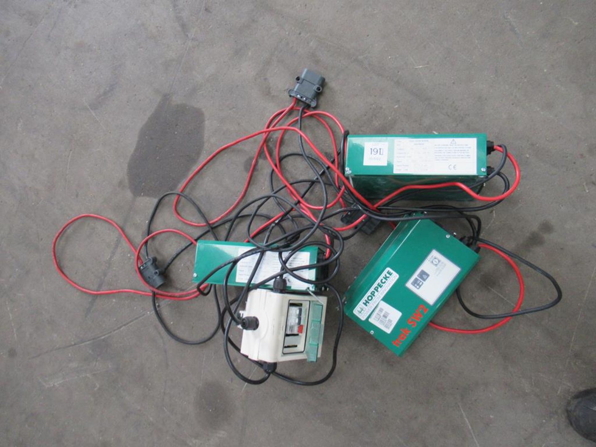 3x Hoppecke Trak SW2 Battery Chargers