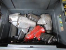 4x Pneumatic Impact Wrenches. 1x Ingersol Rand