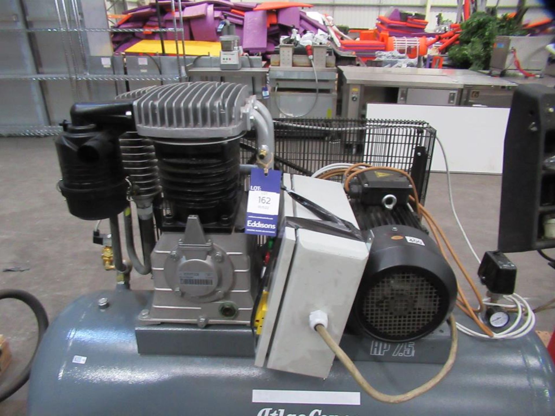 Atlas Copco Automan Compressor and Air Receiver. - Image 3 of 8