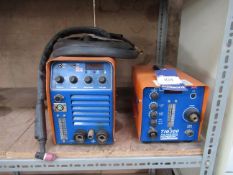 Newarc Viper 25005 tig welder with Newarc tig300 tig control