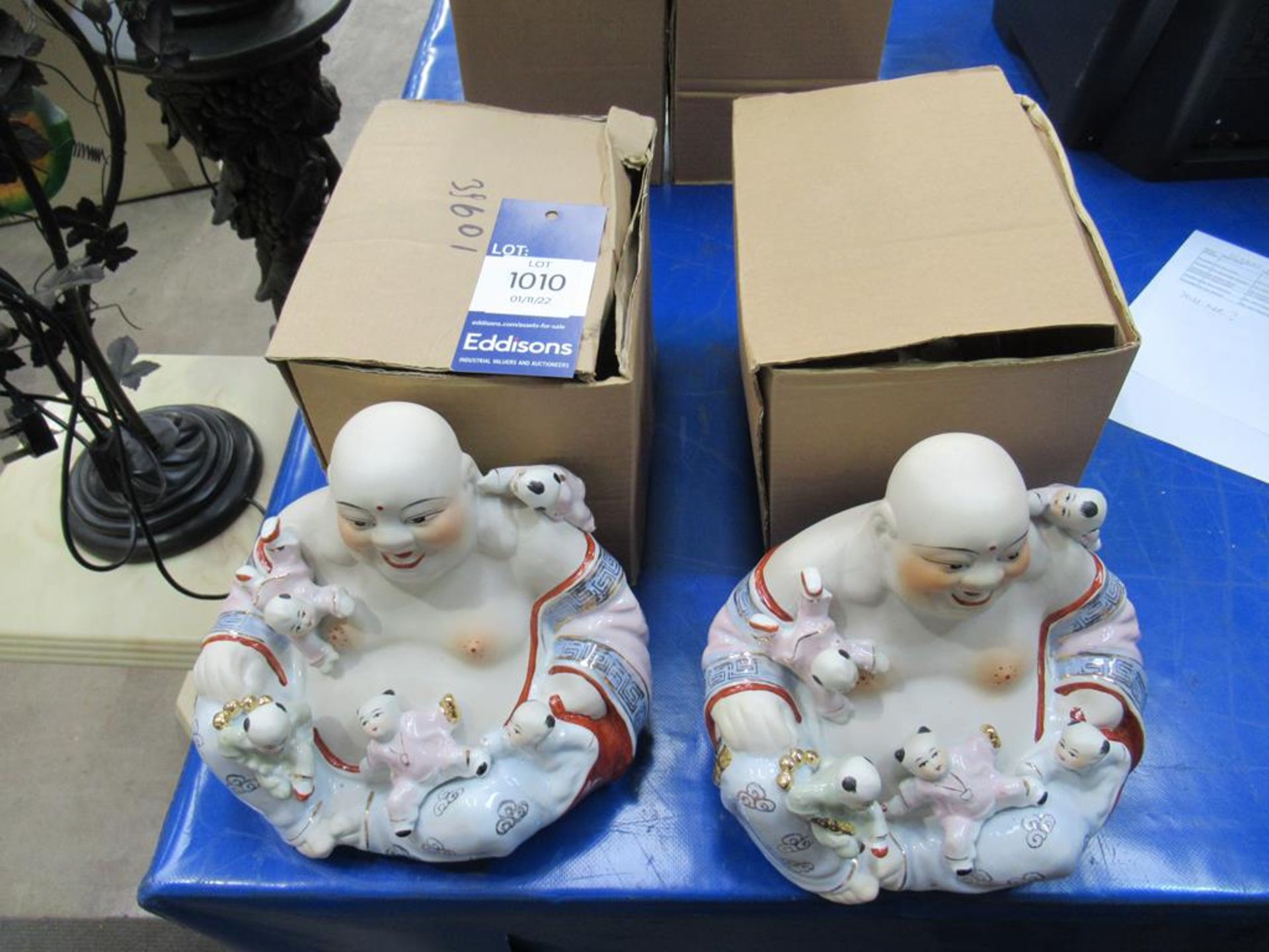 4x Boxed Fat Buddah Figures - Image 2 of 2