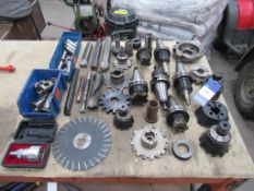 A Selection of Various Metal-Working Tooling and Collets etc.