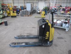 Yale MP16 Electric Powered Pedestrian Pallet Truck.