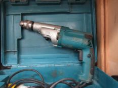 Makita HP2050 Hammer Drill 100V in carry case