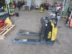 Yale MP16 Electric Powered Pedestrian Pallet Truck.