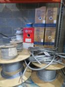 1x Pallet & 2 Part Drums of mixed cable