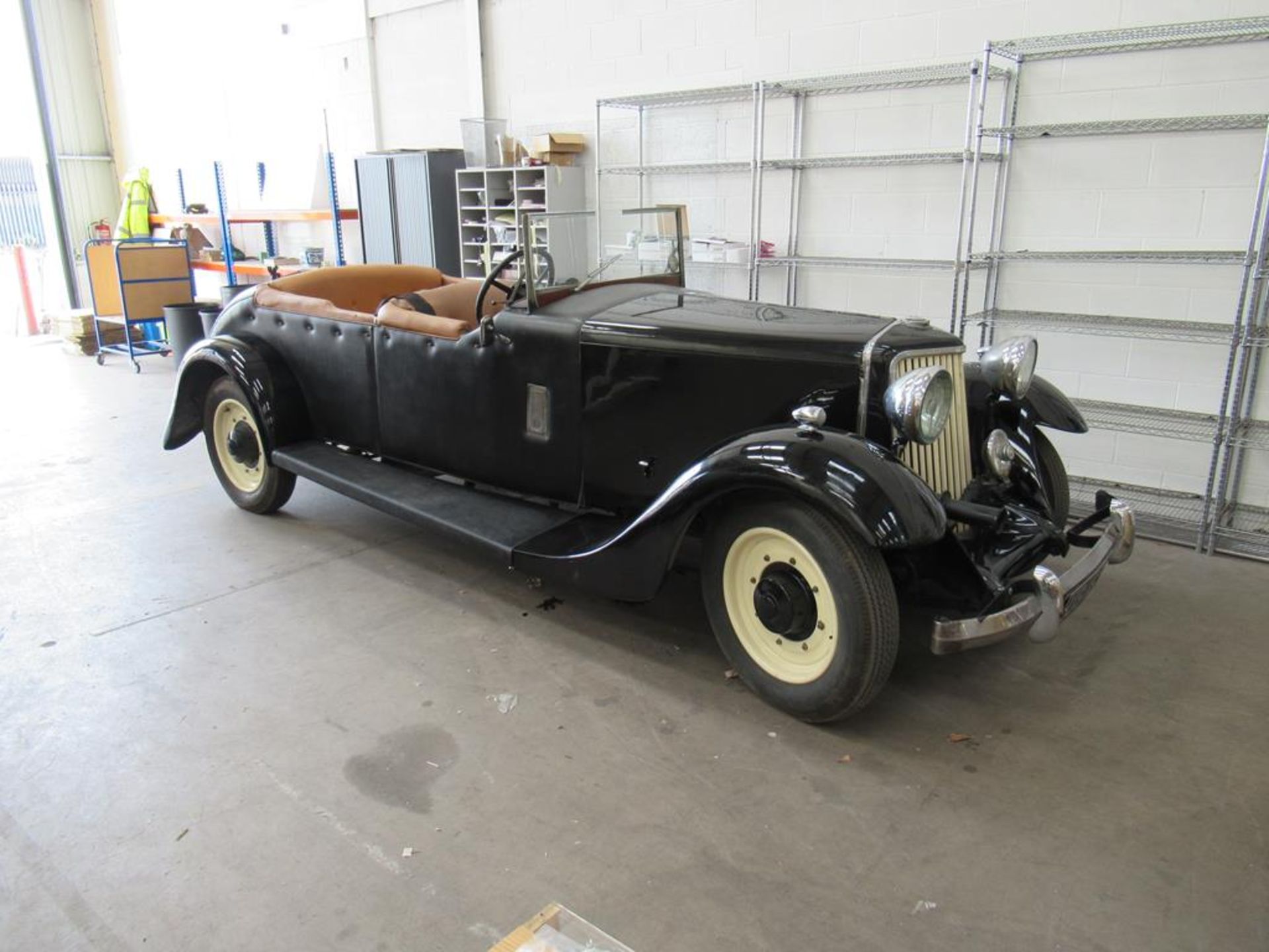 A 1932 Armstrong Siddeley Saloon Car