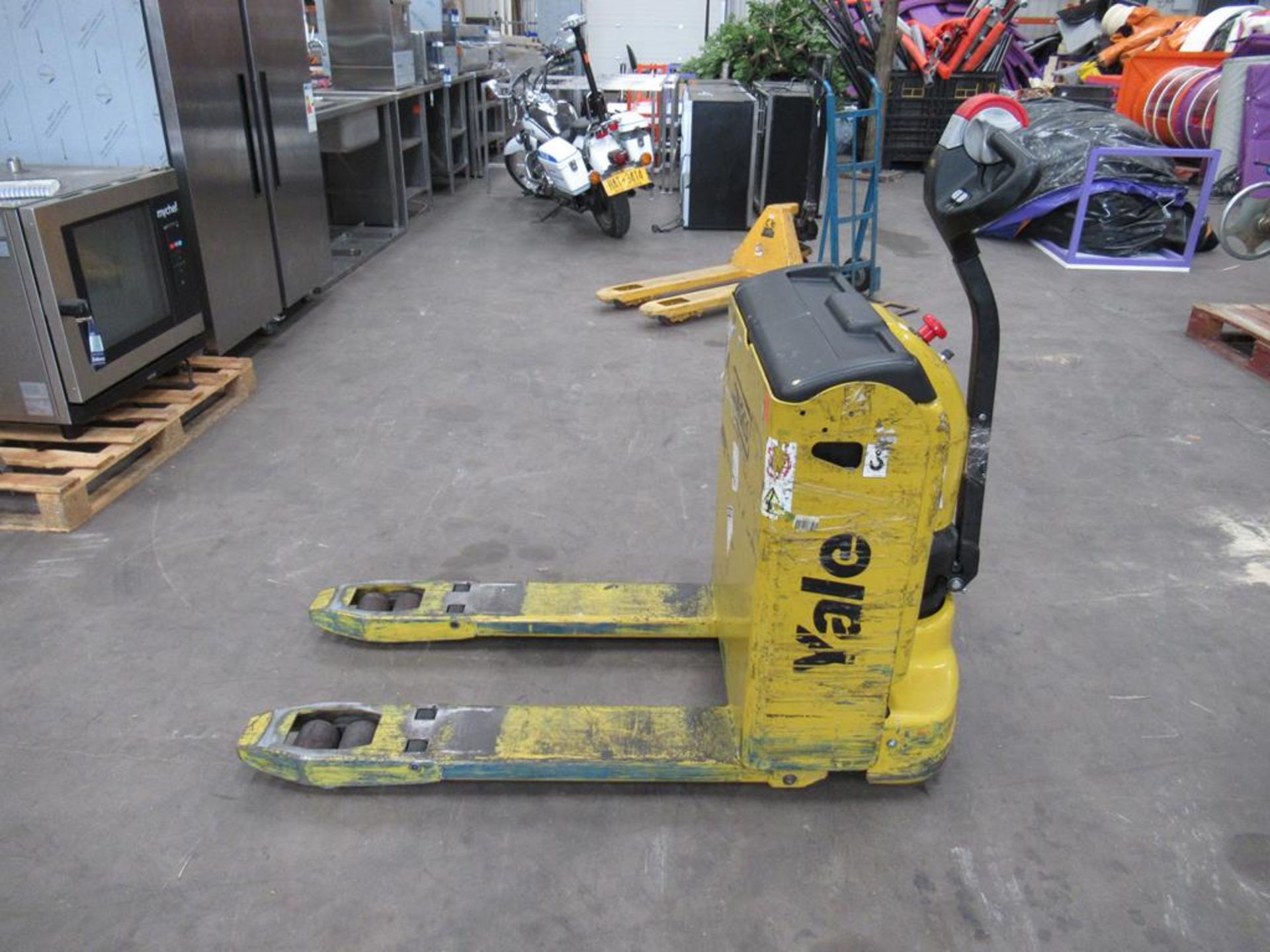 Yale MP20AC Electric Powered Pedestrian Pallet Truck.