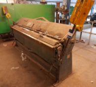 Edwards 8/14B/Pfolder Pan Folder. 1250mm x2m Capac