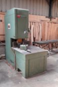 Wadkin Durham RR1000 resaw, Serial Number 931304 (