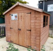 Surrey Garden Shed – ex display (Please see pictures for full specification. Please note it is the