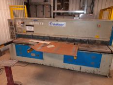 Ermaksan HGS 3100 x 6 Hydraulic Shear with backsto