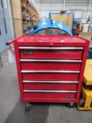 Clarke Five Drawer Mobile Toolbox (with key)