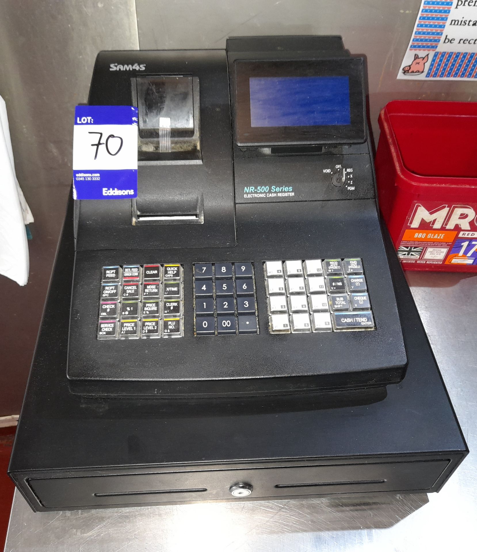 SAM 4S NR 500 cash register
