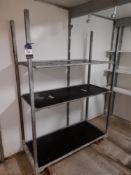 3 shelf mobile storage unit, Approx. 1350 x 600mm