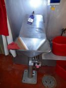 Stainless Steel knee operated sink