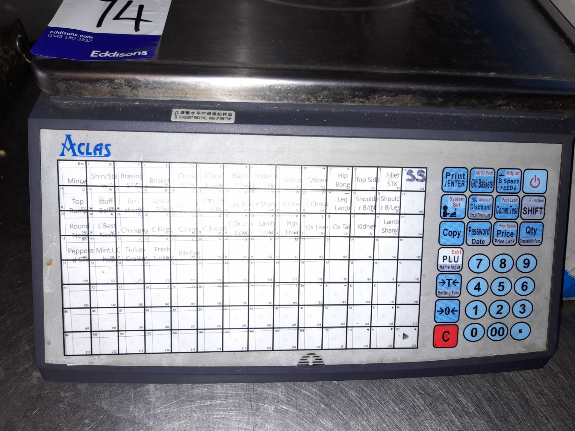 ACLAS LS2X barcode labelling scales with part box - Image 2 of 4