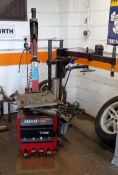 Eurotek T2000 tyre changer, 220v, Serial Number T1