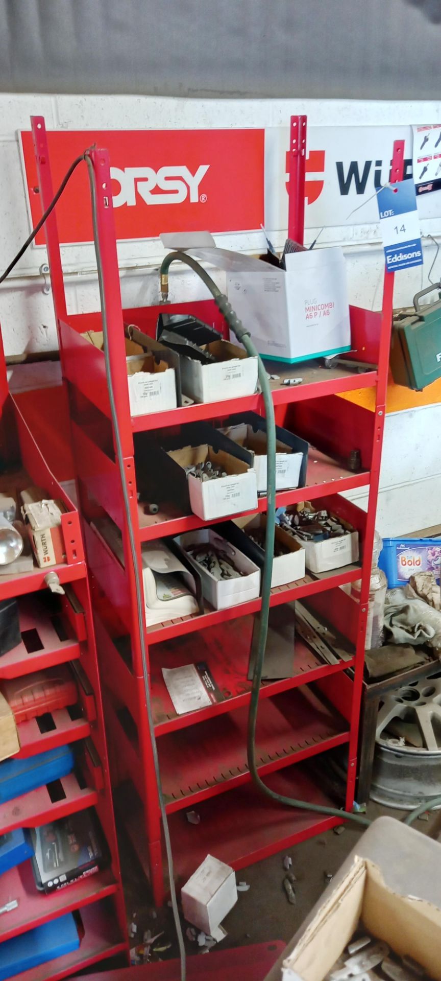 2 x Various Shelving Units & Contents to include various tooling