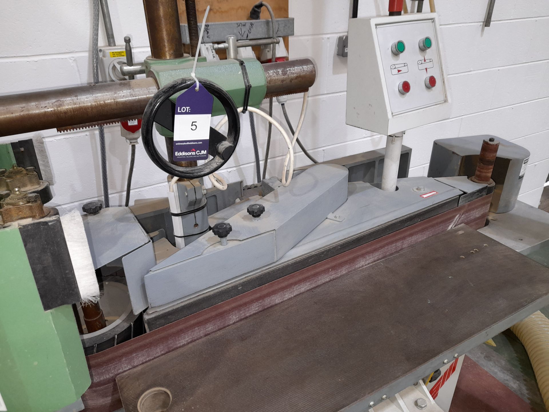 Lasm LBK150 3P Vertical Belt Sander, Serial Number - Image 3 of 8