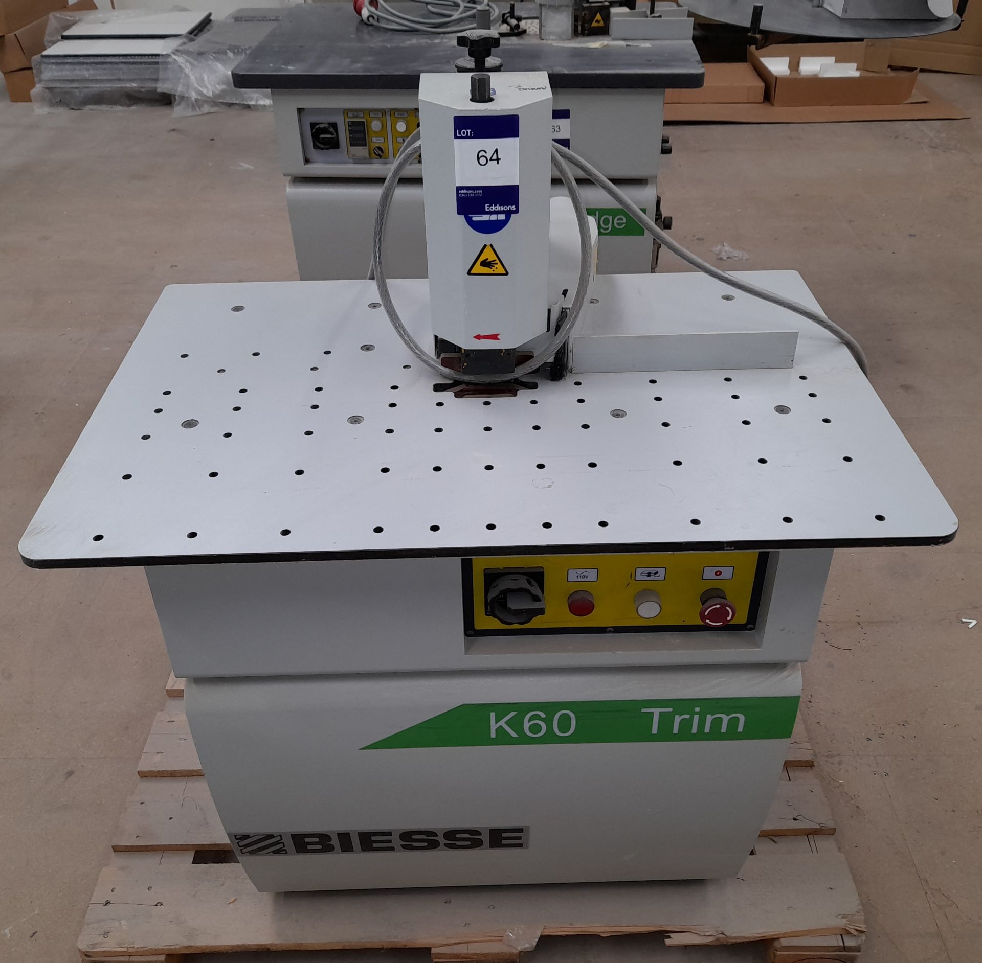 Biesse K60 Trim, Serial Number 63649, Year 2014 (C