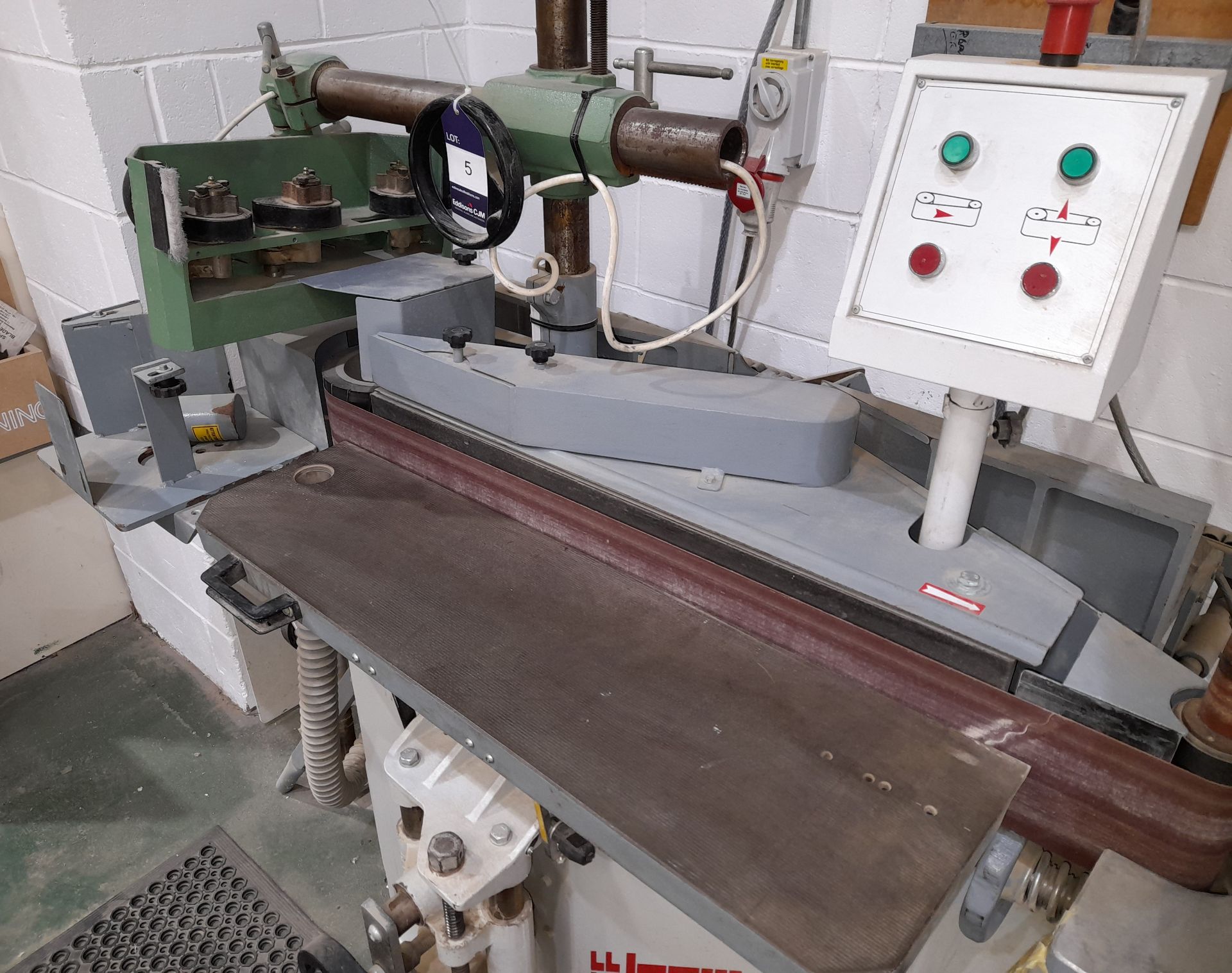 Lasm LBK150 3P Vertical Belt Sander, Serial Number - Image 7 of 8