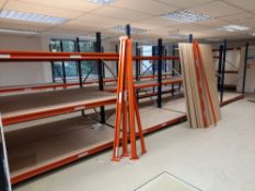 8 Bays of Mecalux ZE-55/7515 Light Duty Racking to include 10 uprights, circa 2000mm high x 900mm