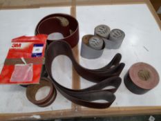 Quantity of various abrasives
